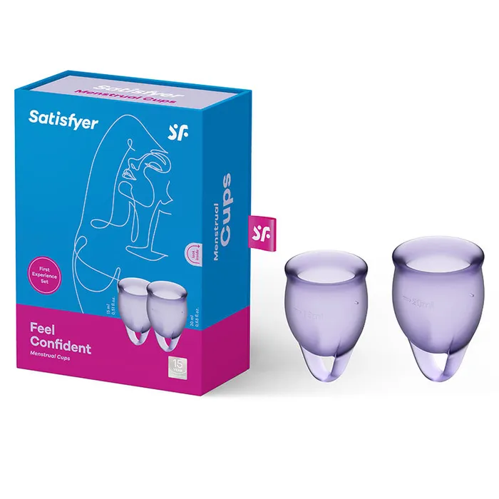 Vibrators Satisfyer Satisfyer Feel Confident Menstrual Cups