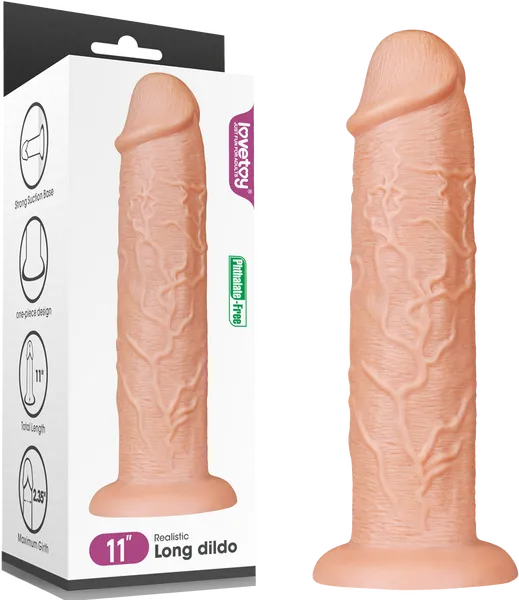 11 Realistic Long Dildo Flesh Lovetoy Dildos