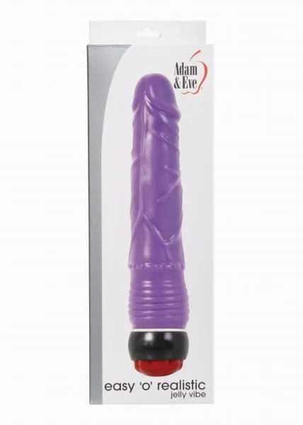 Adam Eve Vibrators Easy O Realistic Jelly Vibe