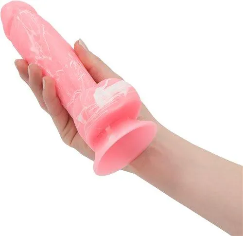 Addiction Brandon Glow In The Dark Pink 75 Inches Dildo BMS Dildos