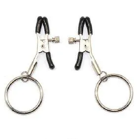 Adjustable Nipple Clamps Rings The Dungeon Store Female Sex Toys