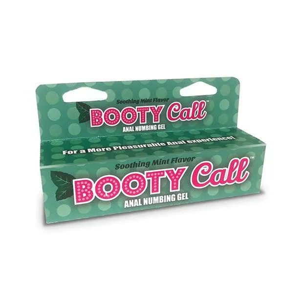 Anal Anal Enhancer Mint Booty Call Anal Sex Numbing Gel Little Genie Productions