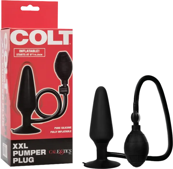 Anal California Exotic Novelties COLT XXL Pumper Plug Black