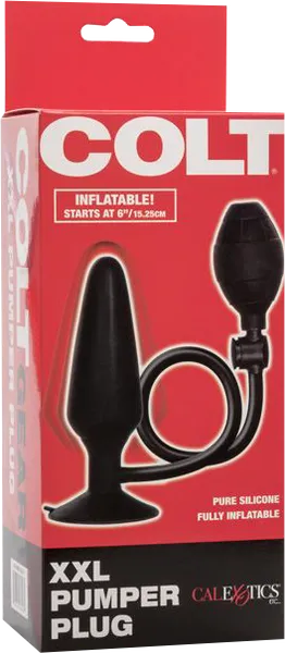 Anal California Exotic Novelties COLT XXL Pumper Plug Black