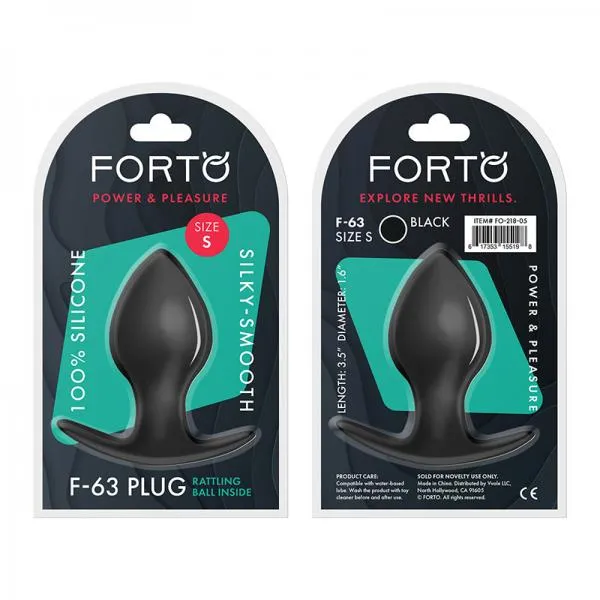 Anal Forto Forto F 63 Rattler Spade Sm Black