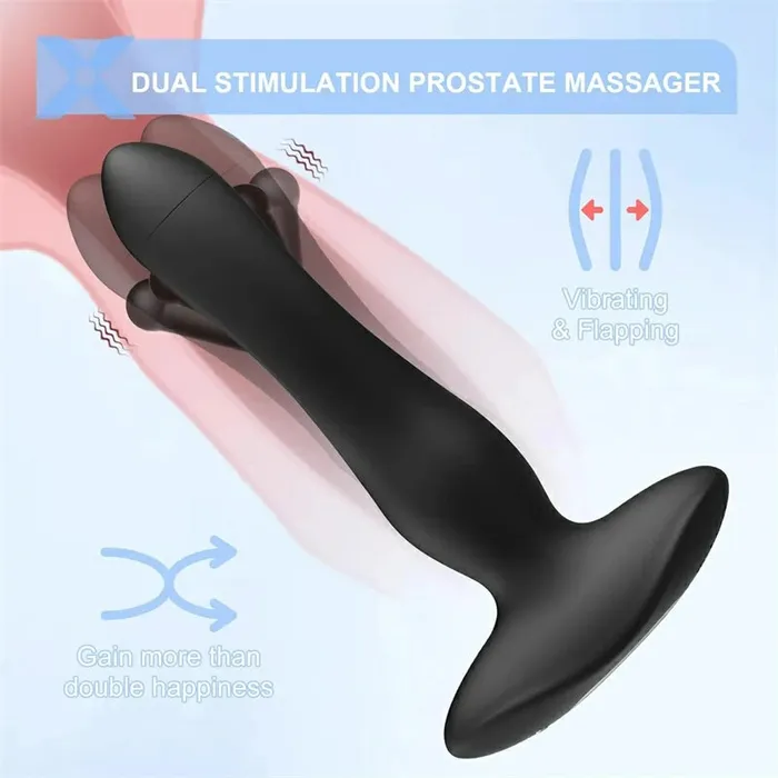 Anal OOTYEMO Remote Control Flapping Prostate Massager