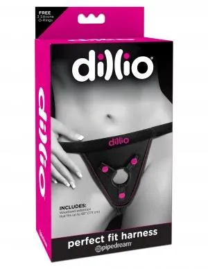 Anal Pipedream Dillio Perfect Fit Harness Black OS