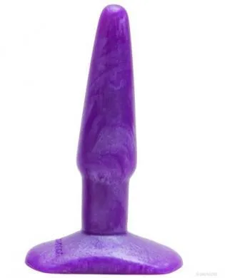 Anal Platinum Premium Silicone The Lil End Purple Butt Plug