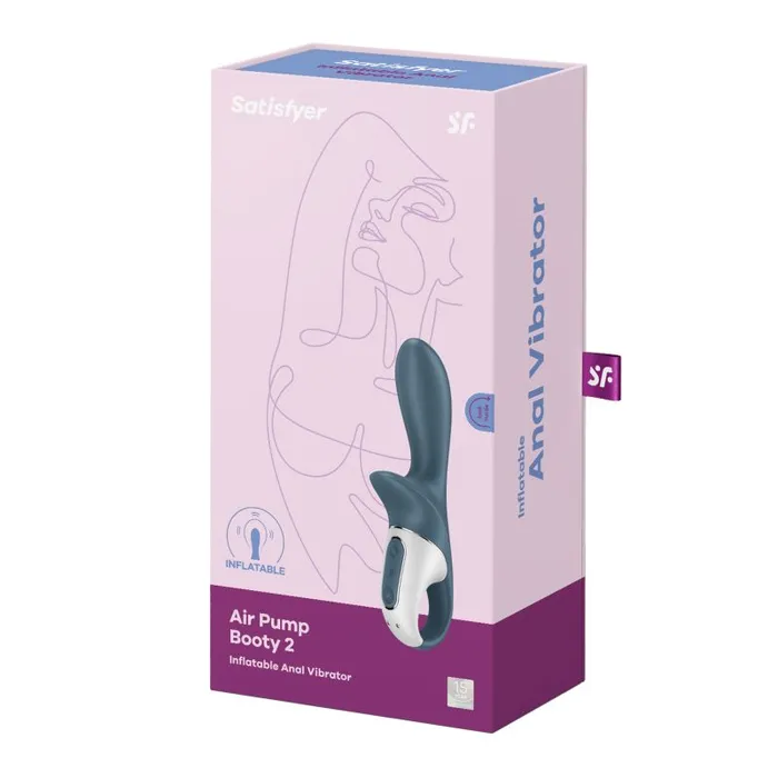 Anal Satisfyer Satisfyer Air Pump Booty 2 Dark Grey