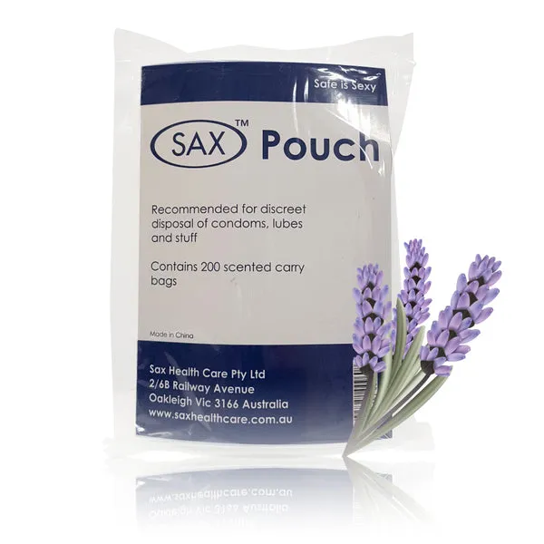 Anal Sax Pouch Lavender Scented Bag Of 200 Sax