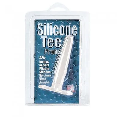 Anal Seductucom Silicone Tee Probe Clear