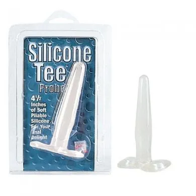 Anal Seductucom Silicone Tee Probe Clear