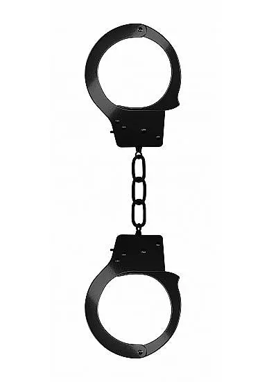 Anal Shots Ouch Beginners Handcuffs Metal Black