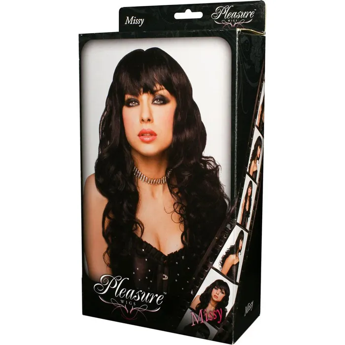 Anal Xgen Products PLEASURE WIGS Missy Black Black Wig