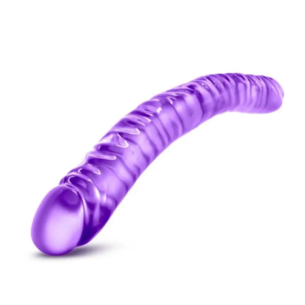 B Yours 18 Inches Double Dildo Purple Blush Dildos