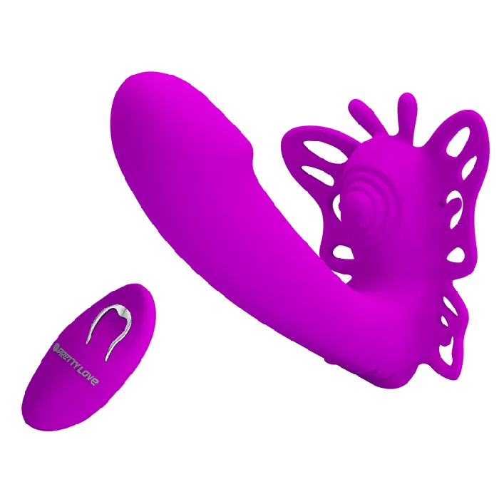 Bailes Female Sex Toys Gspot Wearable Butterfly with Remote