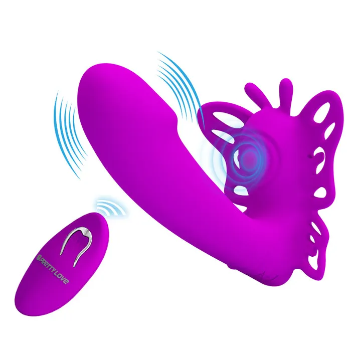 Bailes Female Sex Toys Gspot Wearable Butterfly with Remote