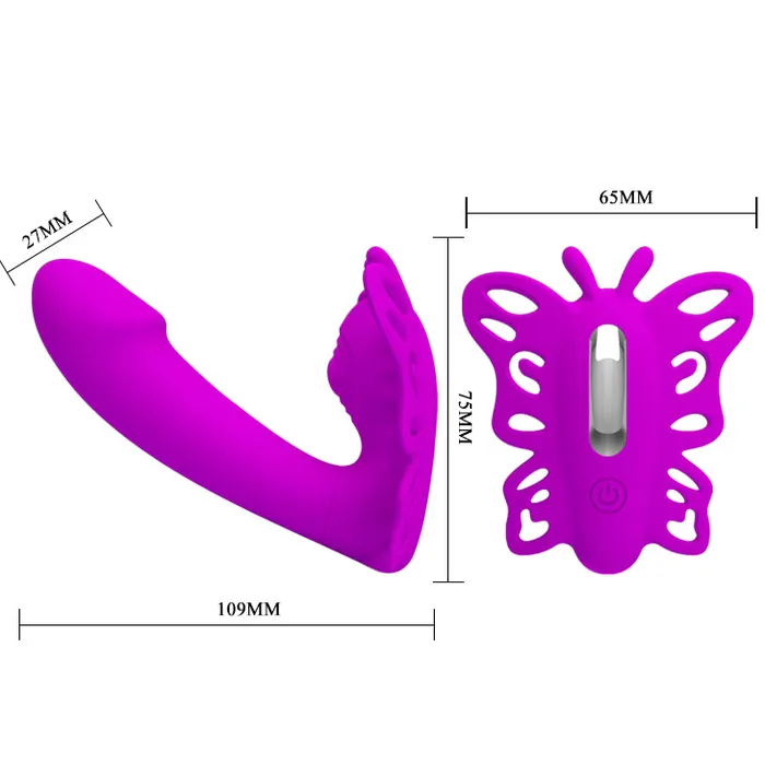 Bailes Female Sex Toys Gspot Wearable Butterfly with Remote