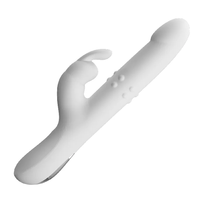 Bailes Vibrators Vibrator White Thrusting Rotating Rabbit Vibe