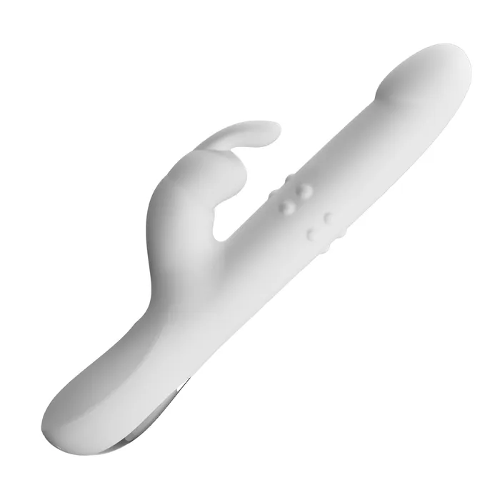 Bailes Vibrators Vibrator White Thrusting Rotating Rabbit Vibe