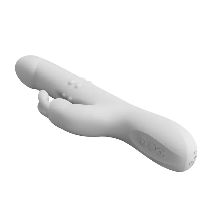 Bailes Vibrators Vibrator White Thrusting Rotating Rabbit Vibe