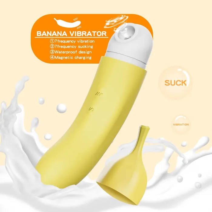 Banana Sucking Vibrator OOTYEMO Vibrators