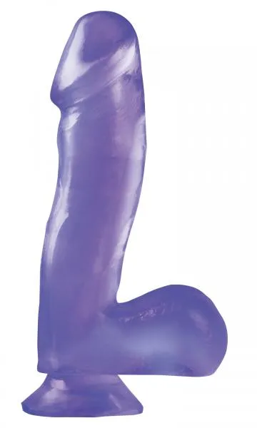 Basix Rubber Works 65 Inches Purple Dong Suction Cup Pipedream Dildos