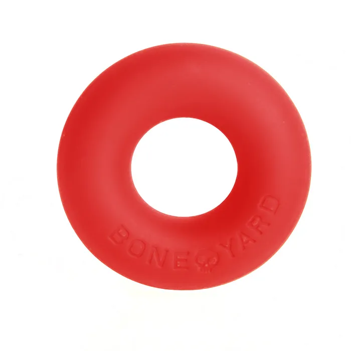 Boneyard Male Sex Toys Ultimate Silicone Cock Ring Red