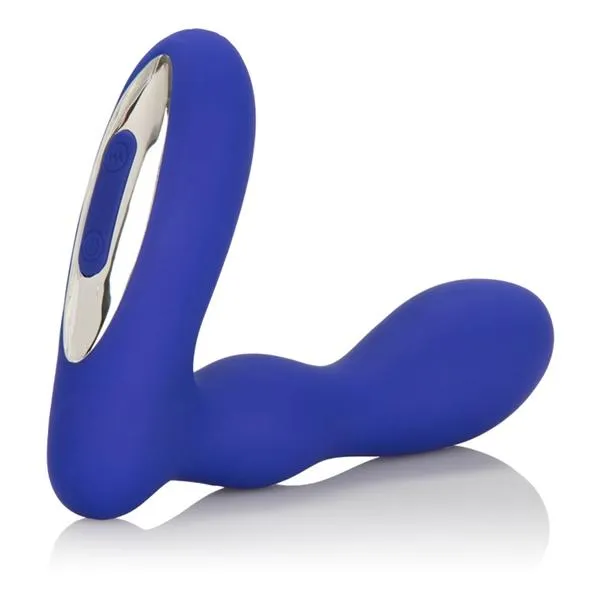 Cal Exotics Anal Silicone Wireless Pleasure Probe Blue Prostate Massager