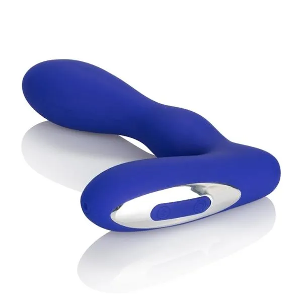 Cal Exotics Anal Silicone Wireless Pleasure Probe Blue Prostate Massager