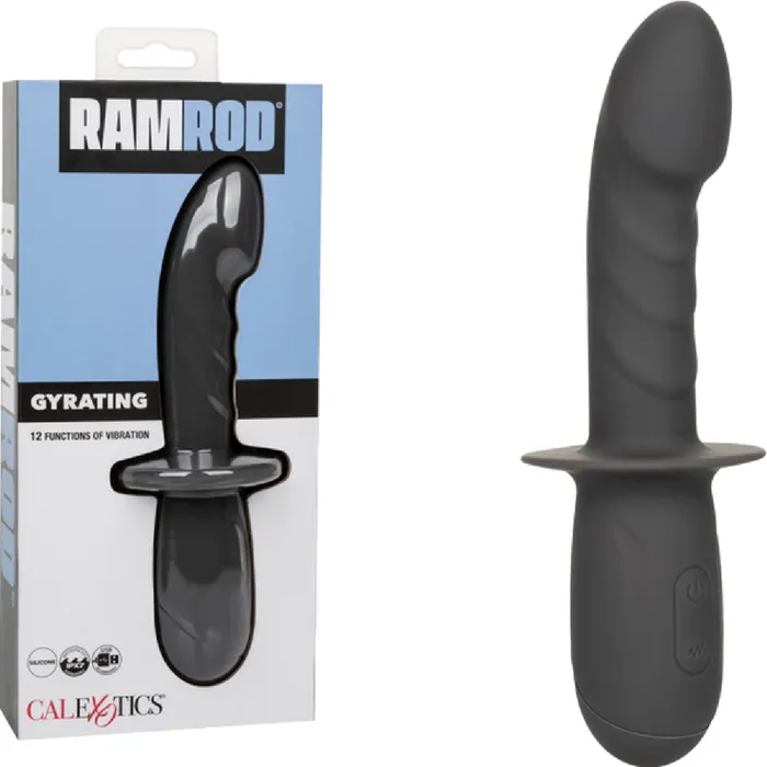 California Exotic Novelties Anal Ramrod Gyrating Probe Black