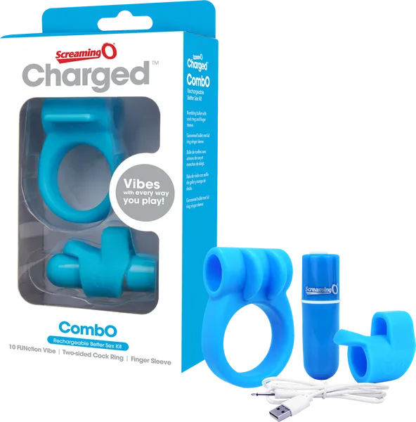 Charged CombO Kit 1 Multiple Colours Screaming O Dildos