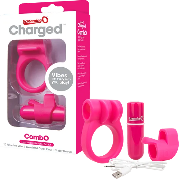 Charged CombO Kit 1 Multiple Colours Screaming O Dildos