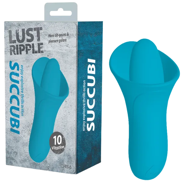 Chisa Novelties Vibrators Lust Ripple Succubi Blue