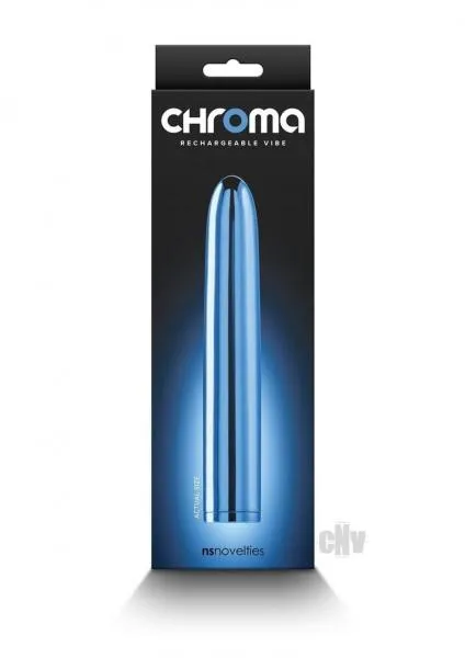 Chroma Classic Vibe 7 Blue Seductucom Vibrators