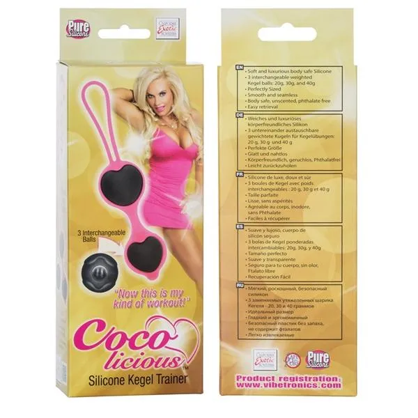 Coco Licious Kegel Balls Black Coco Licious Female Sex Toys