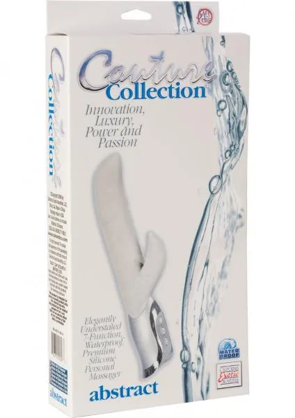 Couture Collection Abstract 55 Inch 7 Function Personal Massager White Seductucom Anal