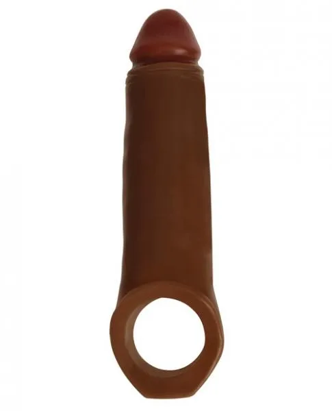 Curve Novelties Male Sex Toys Jock Enhancer 2 Inches Extender With Ball Strap Brown