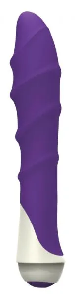 Curve Novelties Vibrators Lily 7 Function Waterproof Silicone Vibe Purple