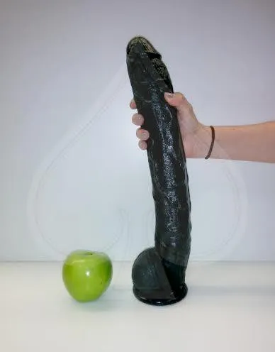 Dick Rambone 167 Inches Dong Black Doc Johnson Dildos