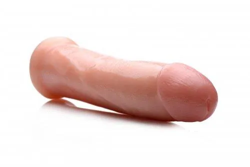 Dildos 8 Inches Cock Lock Dildo Beige LoveBotz