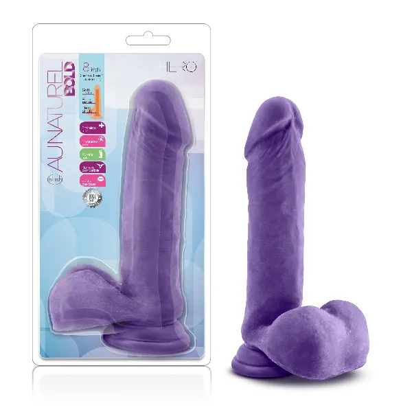 Dildos Au Naturel Bold Hero Dildo 8 Purple Blush Novelties