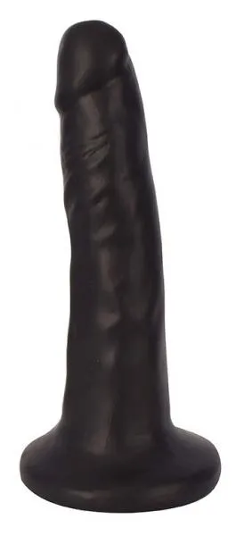 Dildos Curve Novelties Thinz 6 Inches Slim Dong Midnight Black