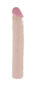 Dildos Deeva Magnificent Eleven Super Dong Penis Extension 11 Inch Beige