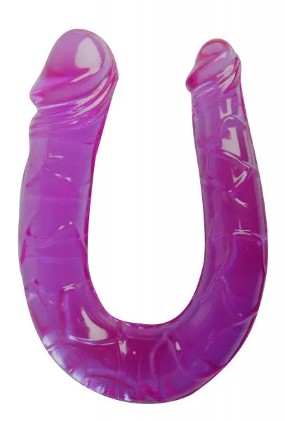 Dildos Lucky Lady Dual Stimulator Purple Double Dong Pipedream