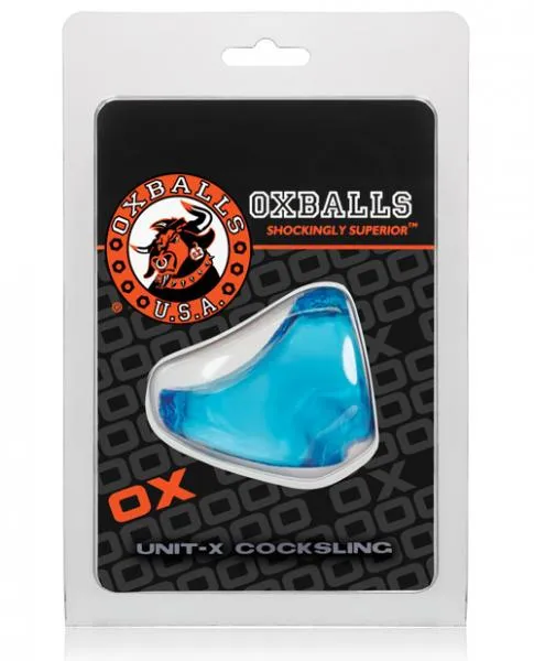 Dildos Oxballs Unit X Cock Sling Blue Ice