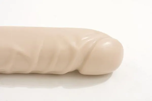 Doc Johnson Jr Veined Double Header Bender 12 Inches Beige Dildos