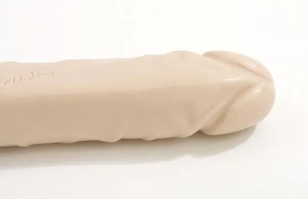 Doc Johnson Jr Veined Double Header Bender 12 Inches Beige Dildos