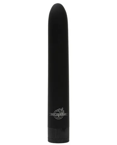 Doc Johnson Vibrators Black Magic Velvet Touch Vibrator Waterproof Black