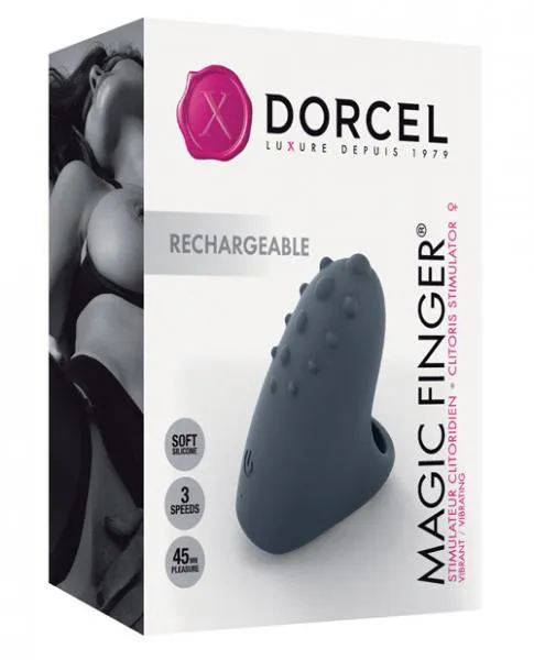 Dorcel Vibrators Dorcel Rechargeable Magic Finger Black